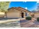 Charming single story home boasts desert landscaping and a two car garage at 4605 W Fawn Dr, Laveen, AZ 85339