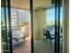 A relaxing outdoor balcony with comfortable seating and a table, perfect for enjoying the views at 6803 E Main St # 4415, Scottsdale, AZ 85251