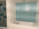Bright bathroom featuring a tub and shower with stylish tile accents at 6803 E Main St # 4415, Scottsdale, AZ 85251