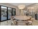 Spacious dining area with direct access to a beautiful outdoor patio at 7130 E Navarro Way, Scottsdale, AZ 85266