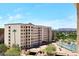 Spacious condo building featuring desert landscaping, beautiful mountain views and a relaxing park at 7920 E Camelback Rd # 612, Scottsdale, AZ 85251