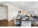 Open concept living and dining area with modern decor and plenty of natural light at 930 N Mesa Dr # 1079, Mesa, AZ 85201