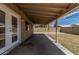 Covered patio offers a shady spot to enjoy the outdoors with views of the backyard at 1019 W Mohawk Ln, Phoenix, AZ 85027