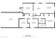 Detailed floor plan showcasing layout of living room, kitchen, bedrooms, bathrooms, and garage at 15725 W Lundberg St, Surprise, AZ 85374