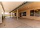 This covered back patio is ideal for outdoor entertaining and shaded relaxation at 1625 E Daisy St, Casa Grande, AZ 85122