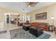 Open-concept living room flows into the kitchen, creating a welcoming space at 16337 W Pierce St, Goodyear, AZ 85338