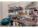Spacious walk-in pantry provides ample storage space with wire shelving at 1721 E Cielo Grande Ave, Phoenix, AZ 85024