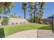 Backyard featuring artificial turf and mature trees at 1927 E Ranch Rd, Tempe, AZ 85284