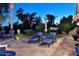 Tranquil pool and landscaped backyard offer a relaxing outdoor living space at 2041 W Hemlock Way, Chandler, AZ 85248