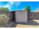 This backyard shed provides extra storage space for all your gardening tools and outdoor equipment at 2213 E Campbell Ave, Phoenix, AZ 85016