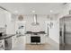 Modern kitchen featuring stainless steel appliances, sleek countertops, and ample cabinet space at 2321 N 30Th St, Phoenix, AZ 85008