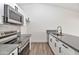 Well-equipped kitchen featuring stainless steel appliances and sleek countertops at 3026 W Ross Ave, Phoenix, AZ 85027
