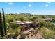 Aerial view of custom home with a backyard oasis at 3120 Arroyo Hondo --, Carefree, AZ 85377