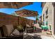 Enjoy outdoor living with this covered patio, perfect for relaxation at 3272 E Orchid Ln, Gilbert, AZ 85296