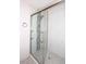 Modern bathroom features a glass-enclosed shower with updated fixtures and marble tile at 5998 N 78Th St # 222, Scottsdale, AZ 85250