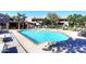 Enjoy this beautiful pool on a sunny day with plenty of lounge chairs for relaxing at 5998 N 78Th St # 222, Scottsdale, AZ 85250