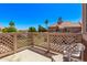 Relaxing balcony overlooking a lush yard and blue sky views at 1633 E Lakeside Dr # 143, Gilbert, AZ 85234