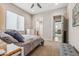 Bright bedroom with an attached bathroom at 19045 N 269Th Dr, Buckeye, AZ 85396