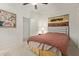 Bright bedroom with large window and neutral color scheme provides a relaxing and inviting space at 205 S Higley Rd # 300, Mesa, AZ 85206
