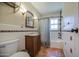 The bathroom is equipped with shower/tub and updated fixtures at 220 E 14Th St, Tempe, AZ 85281