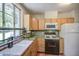 Well-lit kitchen featuring colorful tile countertops and classic appliances at 220 E 14Th St, Tempe, AZ 85281