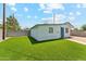 A building with a blue door is surrounded by a yard covered with artificial turf at 2395 S Arizona Rd, Apache Junction, AZ 85119