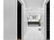 Modern bathroom with sleek vanity, dual sinks, and stylish tiling, creating a bright and airy space at 3436 E Gary Way, Gilbert, AZ 85234
