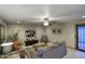 Cozy living room features modern decor, tile floors, and comfortable seating at 4008 N 85Th St, Scottsdale, AZ 85251