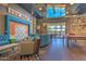 Bright common room with a pool table and colorful decor at 5223 S Axiom --, Mesa, AZ 85212