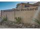 Entrance to Discovery at the Orchard community with attractive signage at 7977 W Wacker Rd # 253, Peoria, AZ 85381