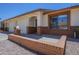 Charming single-story home with a well-manicured front yard and a one-car garage at 8261 E Keats Ave # 396, Mesa, AZ 85209