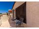 Balcony seating offers a cozy outdoor spot with a view of the community at 10080 E Mountainview Lake Dr # 327, Scottsdale, AZ 85258