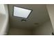 Bathroom ceiling with square skylight and updated ventilation at 14300 W Bell Rd # 57, Surprise, AZ 85374