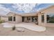 Enjoy outdoor living on this large backyard patio with desert landscaping and views at 17192 W Hermosa Dr, Surprise, AZ 85387