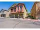 Charming two-story townhouse with three-car garage and private balcony on a sunny day at 18250 N 32Nd St # 1019, Phoenix, AZ 85032