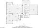 Floor plan showcasing the layout of rooms in the home, including kitchen, living room, and bedrooms at 1890 E Sagittarius Pl, Chandler, AZ 85249