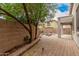Spacious backyard with a patio and fire pit, ideal for outdoor entertaining and relaxation at 2308 S Bernard --, Mesa, AZ 85209
