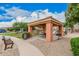 Community park with covered picnic shelter, bench, and play area at 2308 S Bernard --, Mesa, AZ 85209