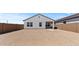 Spacious backyard with potential for landscaping and outdoor living space at 23443 W Albeniz Pl, Buckeye, AZ 85326