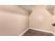 Walk-in closet features wood flooring and white shelving at 2540 E Hartford Ave, Phoenix, AZ 85032