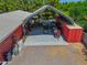 Expansive covered storage area with ample space for equipment and supplies at 25829 S Mandarin Dr, Queen Creek, AZ 85142