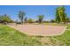 Well-maintained sand volleyball court in a lush, green community park with mature trees at 3581 W Ironwood Dr, Chandler, AZ 85226