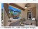 Back patio includes dining and ample seating overlooking pool at 4366 E Lexington Ave, Gilbert, AZ 85234