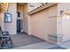 Inviting front entrance with decorative door and tiled entryway at 4493 E Desert Sands Dr, Chandler, AZ 85249