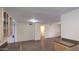 A clean kitchen provides plenty of cabinet space and adjoins the expansive living area at 1033 S Florence Dr, Mesa, AZ 85208