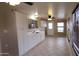 Living space includes white cabinets and tiled floor at 1033 S Florence Dr, Mesa, AZ 85208