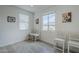 Bright breakfast nook featuring tile floors and ample natural light from large windows at 12048 E Chevelon Trl, Gold Canyon, AZ 85118
