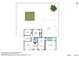 Detailed floor plan showcasing the layout of the home, including the patio and garage at 1511 E Harmony Ave, Mesa, AZ 85204