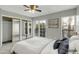 Bright main bedroom featuring closet with mirrored sliding doors and natural light at 1828 W Tuckey Ln # 13, Phoenix, AZ 85015