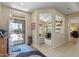 Bright foyer welcomes you with tile flooring and an open view to the office space at 20394 N Coronado Way, Surprise, AZ 85374
